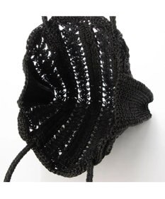 UNBILLION cachecache 切り替え松葉編みトートバッグ