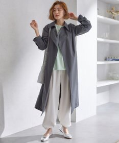 23区 【Oggi4月号掲載/洗える】シルキーストレッチ パラシュートパンツ