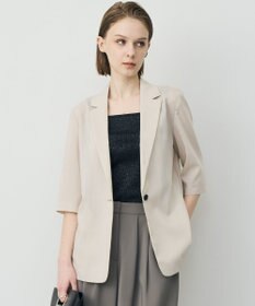 ICB L Peラミーシアータフタ 半袖ジャケット