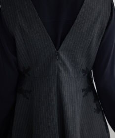 YECCA VECCA フラワーレースジャンスカ