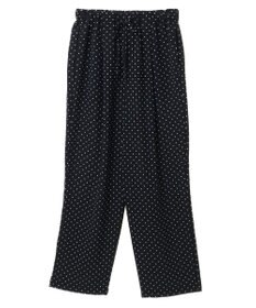 Green Parks クリンクルテーパードイージーパンツ