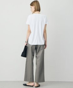 ICB L スパンプラチナム Vネックカットソー