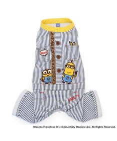 PET PARADISE ミニオン ヒッコリーつなぎ 小型犬