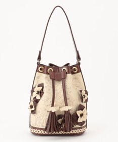 GRACE CONTINENTAL Flower Motif Bag