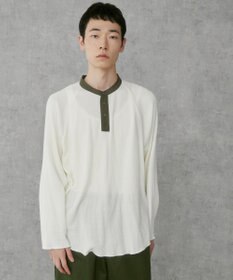 WEGO 【ユニセックス着用ITEM】ラグランヘンリーネックT