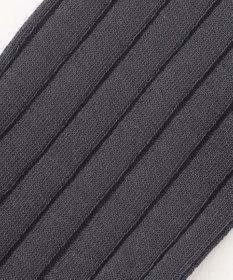 J.PRESS MEN 【定番】ハイゲージワイドストライプ リブソックス