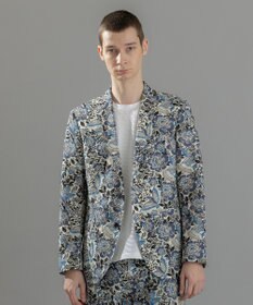 JOSEPH HOMME 新型・新柄【洗える/ストレッチ/シワになりにくい】クールドッツストレッチ メキシカンプリント ジャケット