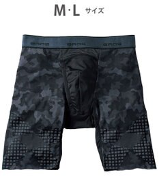 WACOAL MEN 【クロスウォーカー】 はいて歩いてカロリー消費アップをめざそう！ ムレ軽減設計 ロング丈 前開き GX6006 /ブロス バイ ワコールメン