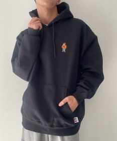 WEGO BENDAVISブリッジグラフィックプルパーカー