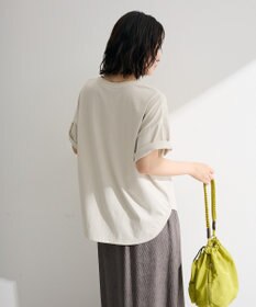 Green Parks 裾ラウンド機能ロゴTシャツ