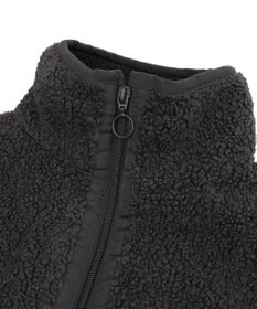 Green Parks 異素材コンビスタンドボアブルゾン