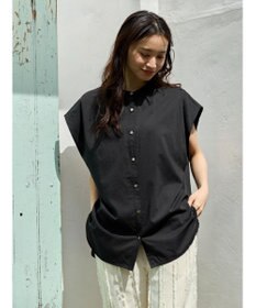 Green Parks ・ＥＬＥＮＣＡＲＥ　ＤＵＥバンドカラーノースリチュニック