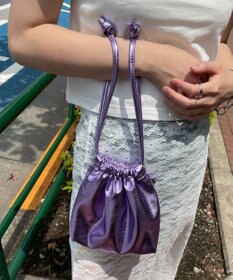 WEGO 巾着チェーンショルダー