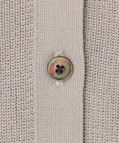 J.PRESS LADIES L 【洗える】コットンアセテート畦 ニットベスト