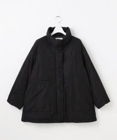 自由区 L 【17号サイズまで展開・カタログ掲載】マイクロタッサーダウンスタンドカラー コート