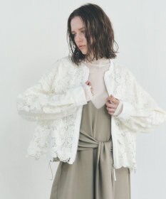 YECCA VECCA レースブルゾン