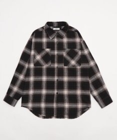 WEGO チェックBIGネルシャツ