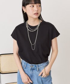 AMERICAN HOLIC 【先行予約】【抗菌防臭】フレンチスリーブプルオーバー