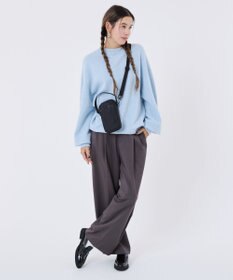 LeSportsac MINI PHONE CROSSBODY/リサイクルドブラックJP