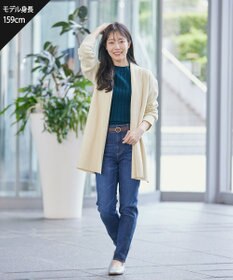 Tiaclasse 【新色追加・洗える】ミラノリブミドル丈カーディガン