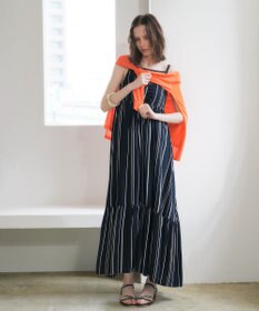 YECCA VECCA アートプリントキャミワンピース