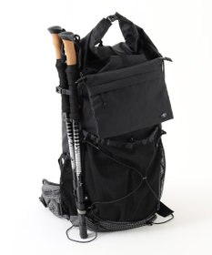 JOSEPH ABBOUD MOUNTAIN 【軽量/ECO撥水/サスティナブル素材/サコッシュが取り外せる】リサイクルリップストップ バックパック 33L