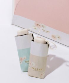 MOONBAT 【WEB限定/一級遮光99.99%】晴雨兼用折りたたみ日傘 ポール&ジョー(PAUL & JOE ACCESSOIRES)クリザンテーム/バイカラー 雨の日OK 遮熱 簡単開閉 UV 晴雨兼用