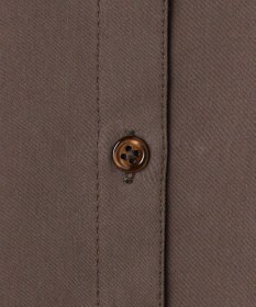 自由区 ブラッシュドコットンサテン シャツ