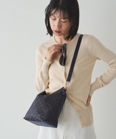 russet ナイロンジャガード2WAYミニショルダーバッグ(CE-1627)