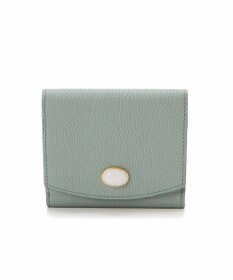 TOPKAPI 【TOPKAPI】gemdrops ジェムドロップ ミニエンボスレザー 天然石 二つ折り 財布