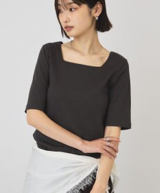 AMERICAN HOLIC スクエアネック5分袖プルオーバー