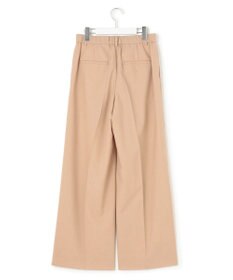 23区 L 【洗える】TWマットクロス タック ワイド パンツ