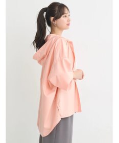 earth music&ecology フーディーシャツ