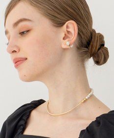 23区 【APPLAUDIR】2WAY パールゴールド ネックレス