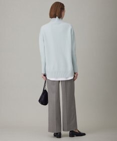 ICB 【新色追加・WEB限定カラーあり】 ソフトカシミヤミックス ハイネックニット