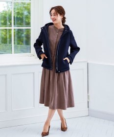 Tiaclasse ショートパーカーコート