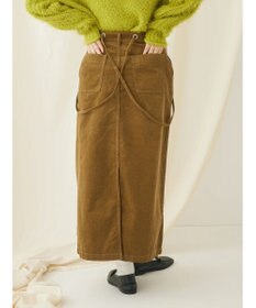 CRAFT STANDARD BOUTIQUE コーデュロイ２ＷＡＹサロペットスカート