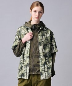 JOSEPH ABBOUD MOUNTAIN 【軽量/ECO撥水/ポケッタブル】ヴィンテージナイロンシャンブレーパーカー