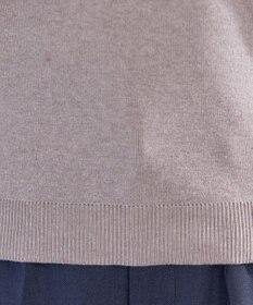 Tiaclasse L 【洗える】ドットチュールコンビニットトップス