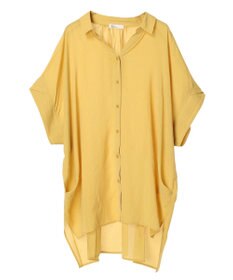 CRAFT STANDARD BOUTIQUE ヴィンテージボイルミルフィーユ襟付きシャツチュニック