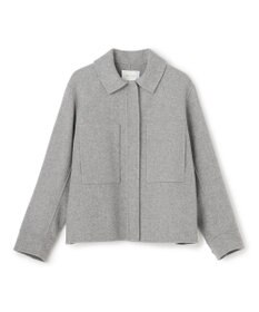 BEIGE， CHAMPIONNET / ウールメルトン シャツジャケット