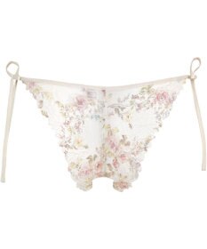 WACOAL Ｔバック ショーツ 【リボンブラ 脇すっきり】 BRB433とペア はきこみ丈あさめ バックのかぶりが広め ソング レディース PRA433 /ワコール