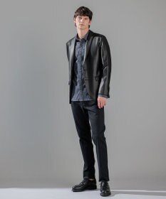 JOSEPH HOMME アブストラクトジャガード レギュラーカラーシャツ