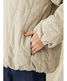 CRAFT STANDARD BOUTIQUE 蓄熱 スクエアキルトブルゾン