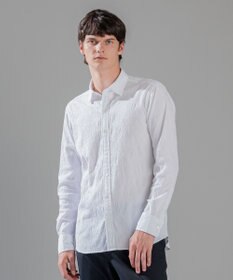 JOSEPH HOMME アブストラクトジャガード レギュラーカラーシャツ
