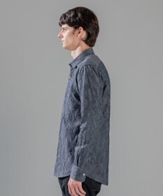 JOSEPH HOMME アブストラクトジャガード レギュラーカラーシャツ