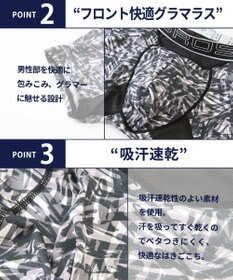 WACOAL MEN ボクサーパンツ 風が通ってムレ軽減。 ダブルエアスルータイプ 吸汗速乾 前閉じ GT3910 /ブロス バイ ワコールメン