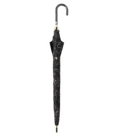 MOONBAT 【新色追加/耐風】ランバン オン ブルー 長傘 フラワー柄サテンジャガードプリント