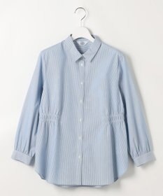 J.PRESS LADIES S 【WEB限定カラーあり】コンパクトエステネージュ シャーリング ブラウス