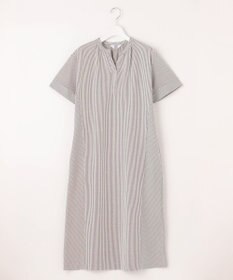 J.PRESS LADIES L 【洗える・抗菌消臭・吸水速乾】サッカージャージー ワンピース